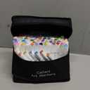 Caliart Markers, 100 Colors Dual Tip Art Markers Sketch Pens Permanent Alcohol Based, with Case for Adults Artists Drawing Illustration Sketching Coloring (White Barrel)