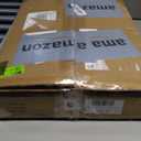 Hoctieon 3 Tier End Table, Telephone Table, Tall Side Table with Storage, Small Nightstand for Small Spaces, Metal Frame, For Living Room, Bedroom, Sofa Couch, Hall, Easy Assembly, Black (1 Pack)