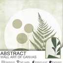 Ginfonr Canvas Wall Art Decor, 5 Panels Home Modern Wall Art for Bathroom, Large Abstract Scenery Wall Paintings for Living Room Couch, Framed Canvas Painting Above the Bed 05