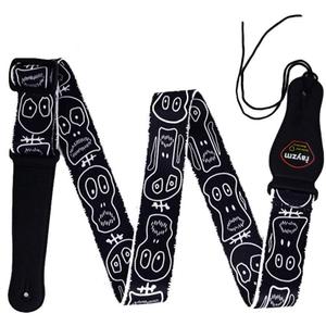 Rayzm Guitar Bass Strap,Polyester Strap for Acoustic Guitars, Electric guitars, Bass guitars