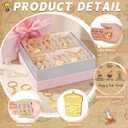 Kenning 20 Pcs Orthodontic Health Day Appreciation Gifts Bulk Smile Keychains with Card Gifts for Hygienist Staff, Dentist