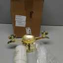 Irenare Unity Candles with Holder for Wedding Ceremony Wedding Decortions Accessories Glass Candle Holder Pillar Candle for Formal Events Church(Elegant)