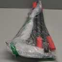 76 Inch Rake for Leaves, Adjustable 18 Metal Tines with Expandable Head Garden Rakes for Lawns Heavy Duty Metal Rake for Leaves Yard Gardening Grass Outdoor Debris