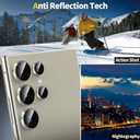 6 x YWXTW Camera Lens Protector for Samsung Galaxy S24 Ultra Accessories, [3x Impact Resistance] Individual Metal Ring Tempered Glass Camera Screen Protector, Case Friendly, 1 Set (Titanium Gray)