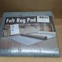 Non Slip Rug Pad Gripper - 2x8 Feet 1/4 Extra Thick Felt Under Rug for Runner Rugs and Hardwood Floors,Super Cushioned Non Skid Carpet Padding