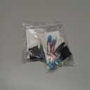 3 x MICTUNING LS083601JL Laser Stereo Rocker Switch Kit, On/Off LED Light, 20A 12V, Blue