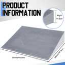 EVA Foam Threshold Ramp, Lightweight Non Slip Doorway Ramp for Wheelchair Walker Scooter, Indoor Outdoor Entry Access for Home Bathroom Garage (Gray,36 l X 36 w X 6 h)