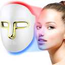 HSA FSA Red Light Therapy for Face Mask  LED Face Mask Light Therapy with Red Blue LED and Infrared Light, Anti-Aging, Blemish Repair Treatment