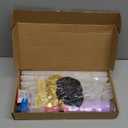 TONIFUL 4 Set Black Gold Balloon Centerpieces for Table, Balloon Stand Kit for Black Gold Party Decor 40th 50th 60th 70th Birthday Decorations Anniversary Graduation Decorations 2026 New Year Eve