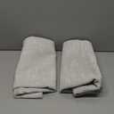 decorUhome Spring Cream White Chenille Euro Sham Throw Pillow Covers 26x26 Set of 2 Textured Soft Cozy Slubby Couch Pillow Covers Modern Farmhouse Boho Decorative Pillow Cases for Bed Sofa Living Room