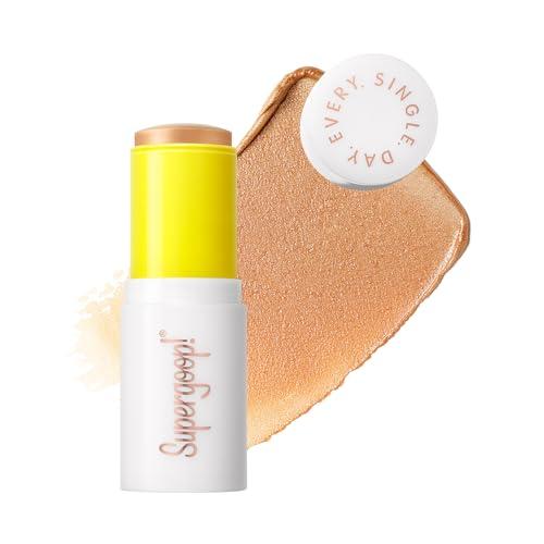 Supergoop! Glowscreen Sunlighter Glow & Protect Stick SPF 45 - Sunrise - 0.35 oz - Sheer, Sunkissed Finish - Doubles as a Highlighter
