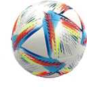 World Cup Quality League Quality Soccer Ball Thermally Bonded Match Ball Seamless Stitching- Official Match Weight- Professional Grade Leather- Pelota de Futbol (5)