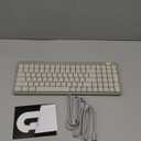 Flow Lite 100 Keys Low Profile Mechanical Keyboard, Swappable Rechargeable Wireless Keyboard with 2.4G Receiver, Bluetooth and Wired Connection for Windows, Mac/ Specter Linear Switches (Off-white)