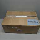 Amazon Basics Down Alternative Pillow for Back Side Sleepers, Medium Density, Standard Size, 26" x 20", 2-Pack, White