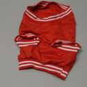 Dog Clothes Basketball Mesh Breathable T-Shirt,Pet Clothes Puppy Sportswear Spring/Summer Fashion Dog Shirt. (Red, Medium) (Medium (4-6.5lb))