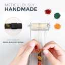 2 x Beaded Glasses Strap - Handmade Multi-Colored Beaded Sunglasses Strap - Cute & Sturdy Eye Glasses Holders Around Neck