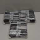 Permanent Markers Bulk, 120 Pack Fine Tip Black Permanent Markers, Waterproof Markers, Premium Smear Proof Pens, Quick Drying, Office Supplies for School, Office, Home