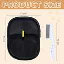 Pet Hair Removal Gloves, Electrostatic Pet Hair Grooming Gloves for Dog & Cat, Reusable for Carpet, Clothing,Furniture,Clothing, Couch,Bed,Curtain-2 PCS