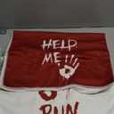 Halloween Horror hand towel Red, and White. 60" × 43" cm 2 count