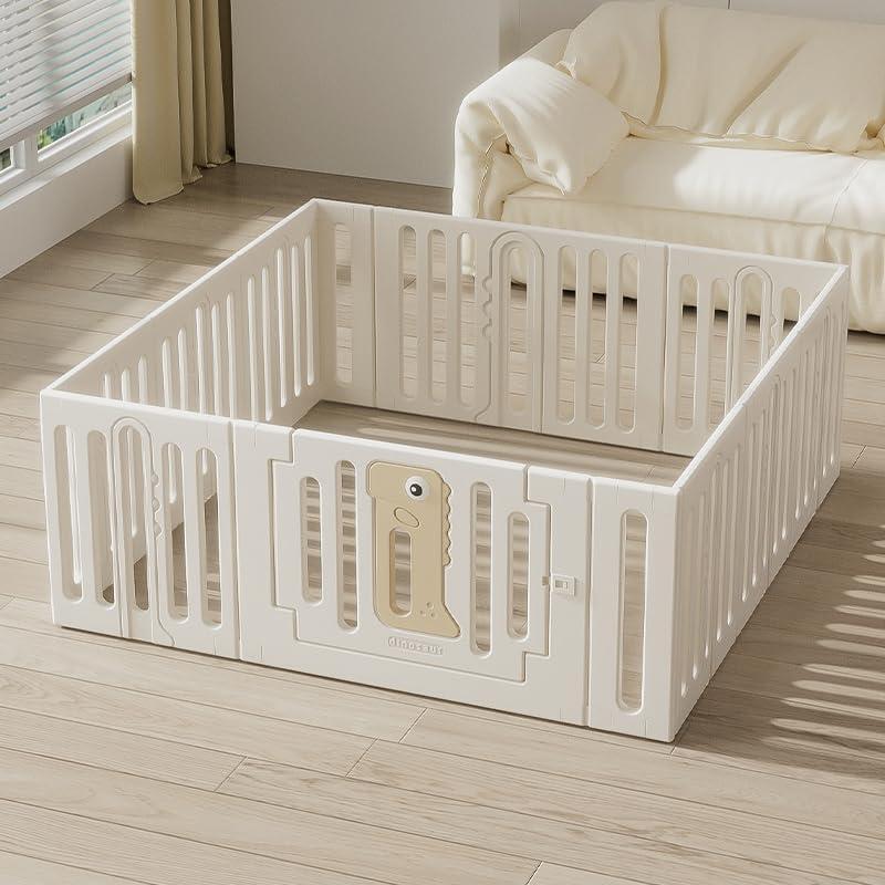Baby Playpen, Play Pen for Babies 6-12 Months 59 * 59 in,Indoor & Outdoor Play Yard for Babies,Toddler Plastics Play Pen,Baby Fence Play Area and Gate Playpen