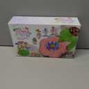 XIKBDU DIY Art Flower Toys, Arts and Crafts Activity Kit for Kids Ages 3-12, Fabric Bouquet Craft with Light&Music for Toddler, Christmas Birthday Gifts for 3 4 5 6 7 8 9 10 11 12 Year Old Girl