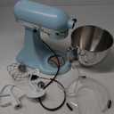KitchenAid KSM150FEAQ Value Bundle Artisan 5 Quart Stand Mixer, Aqua Sky