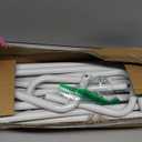 Wedding Sign Holder, Adjustable Welcome to Our Wedding Sign Stand W/Design Bundle & Leather Sign Hanging Straps, Heavy Duty Easel Stand for Sign, Wedding Seating Chart Stand, Easel for Display (White)