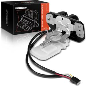 A-Premium Rear Trunk Latch Tailgate Door Lock Actuator Compatible with Ford Explorer 2013-2018 without Power Liftgate, Rear Tailgate