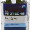 Flents Protechs Real Quiet Foam Ear Plugs for Small Ear Canals, Soft, Comfortable Hearing Protection for Sleep, Work, Travel & Loud Noise, NRR 31, Easy to Use, Black, 50 Pairs