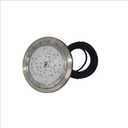 10 Inch LED Multicolor Inground Pool Light Stainless Steel Housing, 50ft Cord for Wet Niche (Without Controller)