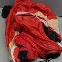 Joiedomi 6 FT Tall Hanging Christmas Santa Inflatables Decoration, Christmas Inflatable Santa Hanging Upside Down, Blow Up Yard Decoration with Built-in LED for Indoor Outdoor Yard Roof Decor