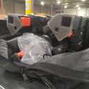 HarmonyHealth 10x10 Pop Up Canopy Tent Outdoor Canopy with 3 Removable Sidewalls One-Person Set Up Heavy Duty Commercial Instant Tent Shelter-Black, 10x10FT/3-Sidewall