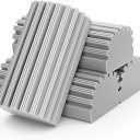 Original Damp Duster Sponge/Cleaning sponges/Magic Sponges/Blinds, Baseboards/Washbasin/Glass, Pet, Hair, Mirrors(Grey)