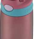 Contigo Kids Straw Stainless Steel Water Bottle with AUTOSPOUT Lid 13oz Punch