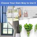 4 PCS Curtain Holdbacks, Wall Mounted Drapery Tiebacks Simple Style, White