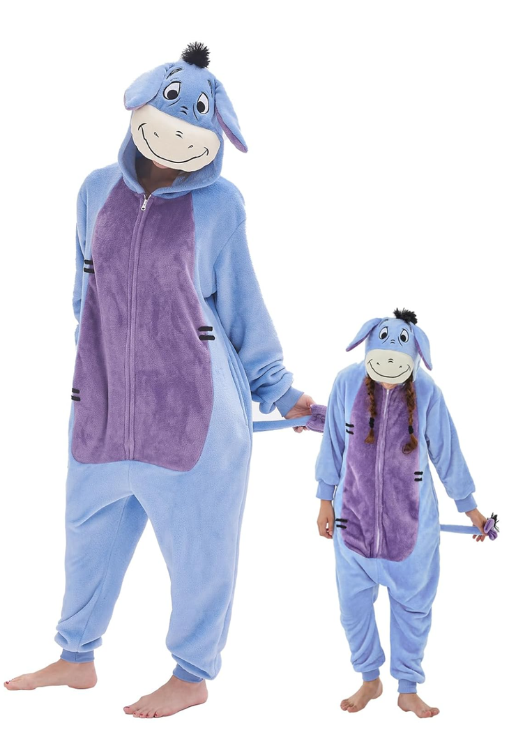 GONAAP Unisex Adult Onesie Pajamas Animal One Piece Costume Cosplay Sleepwear Size XXL