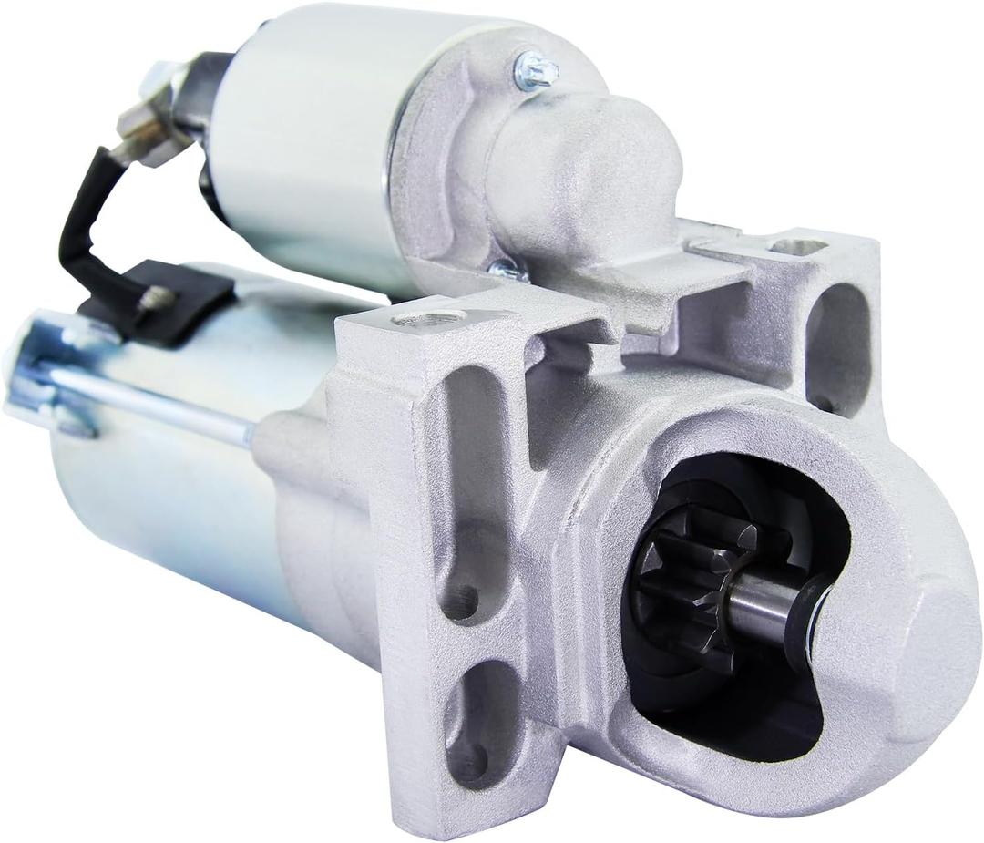 New Starter Compatible with 5.3L for 03-08 Silverado 1500 Tahoe 4.8L 5.3L, 07-08 Chevrolet Avalanche, 03-06 Avalanche 1500, 04-07 Rainer, 03-05 Cadillac Escalade, 89018123 8000045 410-12257 SDR0270