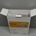 QPAU Inflatable Toddler Travel Bed with Tent  Lightweight Blow Up Kids Air Mattress with Hand Pump  Indoor & Outdoor Portable Sleeping Solution for Camping, Travel, Home, Grandmas  Ages 3+ (A-Khaki Gray)