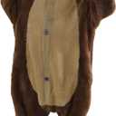 Kids Onesie Animal Costume Christmas Costumes Unisex One Piece Cosplay Suit for Boys and Girls (Toddler(3-4yrs), Brown Bear)
