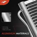 A-Premium A/C Condenser Replace# 4707, 92100CD000 - Compatible with 2003-2009 Nissan 350Z V6 3.5L