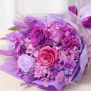 Flowers Gifts for Mom,Flowers Roses Bouquet Gifts for Women,Wife,Grandma and Best Friend/Flower for Delivery Prime/Purple Rose