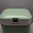 Car Fridge Portable 12 Volt Refrigerator 23 Quart (22 Liter) Freezer Compressor Cooler 12V/24V DC 110240 V AC for Outdoor, Camping, Travel, Home Use -18~+15 (Green)