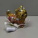 Yorkshire Terrier Lamp, Cute 3D Stained Resin Dog Tabletop Night Light, Vintage Animal Themed LED Table Night Light Home Decor for Dog Lovers (02)