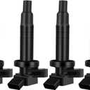 ECCPP Ignition Coil Pack of 4 UF247,for Toyota MR2 Spyder 1.8L 2000-2005,for Toyota Matrix 1.8L 2003-2008,for Toyota,for Corolla 1.8L 2000-2008 UF247