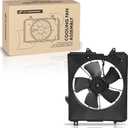 A-Premium Engine Radiator Cooling Fan Assembly Compatible with Select Honda Models - Odyssey 2005-2010 - Replace# 19015RGLA01, 19020RGLA01