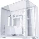Lian Li O11Vision Compact White-Steel-Tempered Glass ATX Mid Tower Computer Case-Back Connect Support-O11VPW
