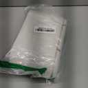 SUBEKYU Mini Trash Can with Lid,Small Desk Trash Can,Countertop Mini Garbage Cans,Tiny Waste Basket,White,with 3 roll Bags