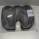 Cushion Lab Patented Pressure Relief Seat Cushion for Long Sitting Hours on Office & Home Chair - Extra-Dense Memory Foam for Soft Support. Car Pad for Hip, Tailbone, Coccyx, Sciatica - Black