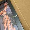 15x23 Picture Frame Black for Wall Mounting, Horizontal and Vertical Formats for Wall Hanging, Wood 15x23 Frame, Black, 1 Pack