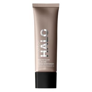 Smashbox Halo Healthy Glow All-In-One Tinted Moisturizer SPF 25 | Light to Medium Coverage | Hyaluronic Acid, Oil free + Anti Humidity